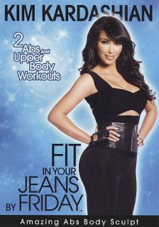 Kim Kardashian Fit in Your Jeans by Friday   Amazing Abs Body Sculpt 