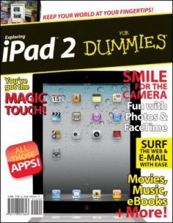 Exploring iPad 2 for Dummies by Galen Gruman 2011, Paperback