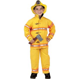 Jr. Firefighter Suit with Helmet Kids Costume