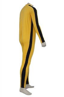 BRUCE LEE GAME OF DEATH ADULT JUMPSUIT / COSTUME SEXY KILL BILL 