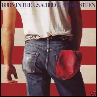 BRUCE SPRINGSTEEN   BORN IN THE USA CD ~ IM ON FIRE~COVER ME~GLORY 
