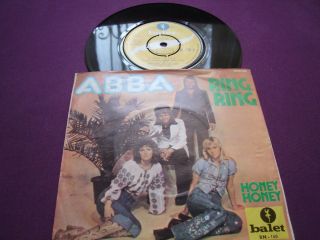 ABBA   Ring Ring / Honey Honey 7 Turkish Edition