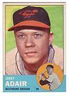 1966 Topps Jerry Adair 533 high hi number Baltimore Orioles