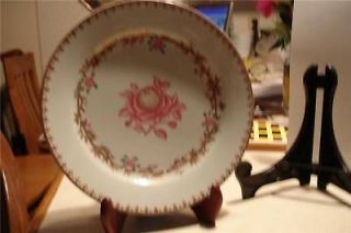 Avon Abigail Adams Porcelain Plate w Stand Beautiful