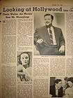 181007CQ HOLLYWOOD ORSON WELLES MR. MONEYBAGS OCTOBER 13 1940 10 1940 