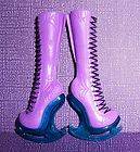 MONSTER HIGH ABBY BOMINABLE DOLL FASHION PAC DARK LAVENDER ICE SKATE 
