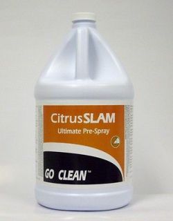 Go Clean Citrus Slam carpet cleaning chemical prespray Case Of 4