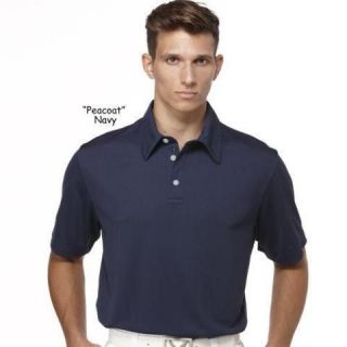   Golf Dry Comfort Performance Chev Embossed Polo Shirt   5 Colors
