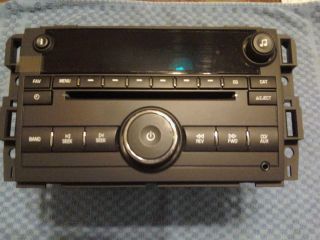 GM Delphi Factory AM/FM/CD/AUX/X​M Radio   Removed from Chevrolet 