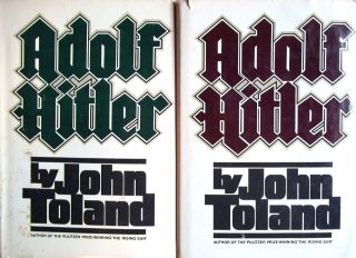 Adolf Hitler by John Toland Volumes 1 & 2 Hardback Doubleday 1976 