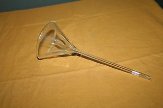   inch Pyrex long stem glass funnel for lab or science projects