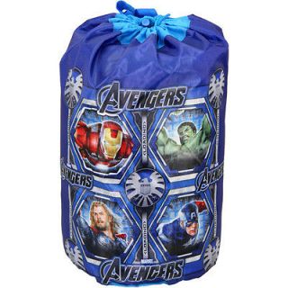   Avengers Kids Boys Party Bedding Slumber Sleeping Bag & Backpack NEW