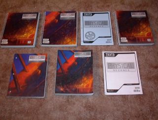 BJU 9th GRADE PHYSICAL SCIENCE NEWEST 4th EDITION SET SAVE $95.00