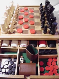 plastic chess pieces in Board & Traditional Games