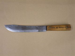 Vintage Shapleigh’s 1843 Hammer Forged Old Hickory Butcher Knife 