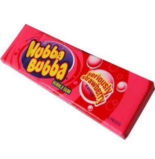 Wrigleys Hubba Bubba Bubble Chewing Gum Strawberry