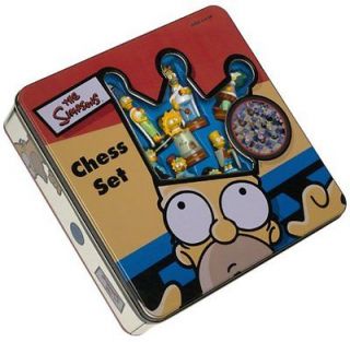 The Simpsons Chess Set   Chess Board Game