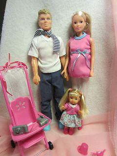   Barbie Simba doll, new, happy family, with husband and child etc. MIB