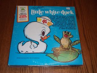   White Duck Peter Pan Players Lp Vinyl Children’s Record Album e1