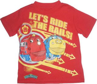 NEW Chuggington Lets Ride The Rails Top Tee T shirt 2T 3T 4T 5T