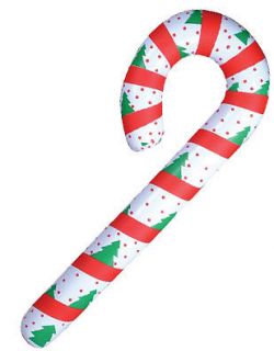 New Festive Inflatable Candy Cane Christmas Decoration