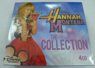   HANNAH MONTANA CD COLLECTION 4 CD BOXSET OVER 45 SONGS NEW AND SEALED