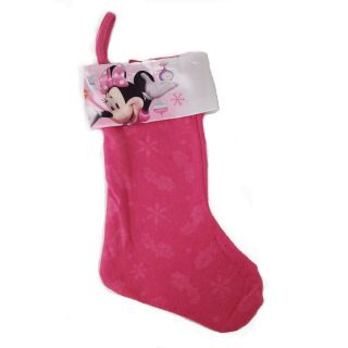   Licensed Disney Minnie Mouse Bowtique 18 Felt Christmas Stocking
