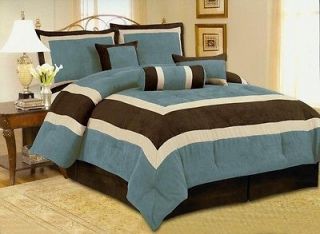 aqua brown bedding in Bedding