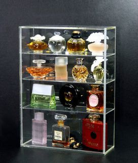   Acrylic Display box sliding door for Mini Perfume bottle WHOLESALE