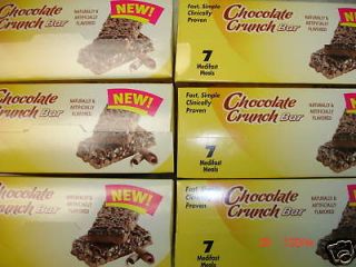 Medifast CRUNCH Bars   6 Boxes of Chocolate Mint