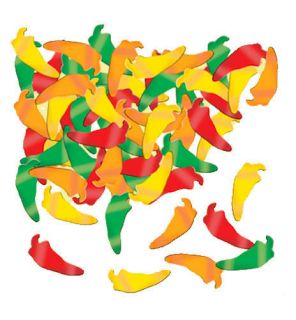 Mexican Chilli Pepper Confetti Cinco De Mayo Decoration
