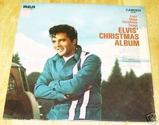 Elvis Christmas Album RCA CAMDEN MONO CAL 2428 Lp NM
