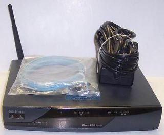 Cisco 857W A G K9 857 ADSL Router Firewal Modem WiFi