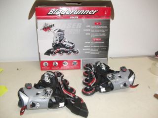 Rollerblade Bladerunner Phaser Kids 4 7 Size Expandable Skates