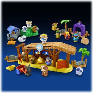 NEW~ Fisher Price LITTLE PEOPLE Nativity Playset ~ Christmas