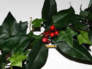   MIXED FOLIAGE GARLAND 6FT Ivy Mantle Christmas Holiday Greenery Floral