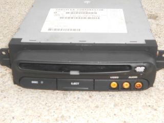 03 06 Dodge Chrysler Town and Country Caravan DVD Video Player