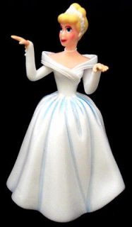 CINDERELLA DRESS Disney PRINCESS WEDDING PVC TOY CAKE TOPPER FIGURE 