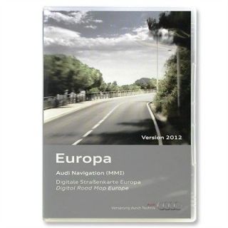 Audi Navigation DVD Europa 2012 MMI 2G Navi A4 A5 A6 A8 Q7 4E0 060 884 