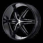 22 Inch Black Rims Wheels Chevy Tahoe Suburban Silverado GMC Yukon 