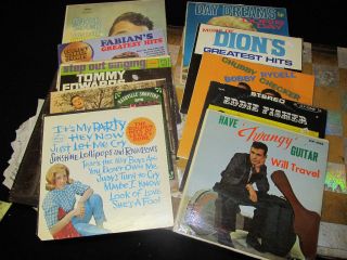 50s oldies 26 LP LOT roy orbison chuck berry elvis Carl Perkins 