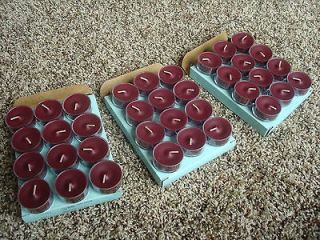 Boxes Of Partylite Tealight Candles  MULBERRY  Scent NIB