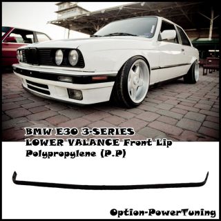 84 92 BMW E30 3 SERIES LOWER VALANCE IS Front Lip PP 4Drs OE Style New 
