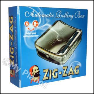 ZIG ZAG AUTOMATIC ROLLING BOX TOBACCO TIN CIGARETTE MACHINE GENUINE 