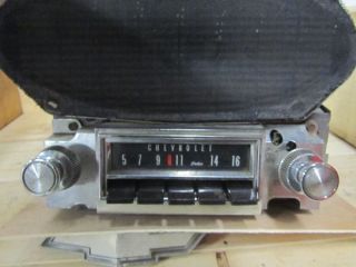 1966 Chevorlet Chevy Impala Fullsize Radio and speaker