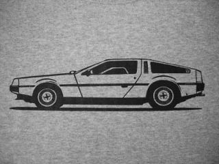 DeLorean T Shirt, DMC 12 1981 1982 delorian