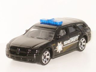   2005 Dodge Magnum Black Police Sheriff Estate Model Car Chrysler 300C