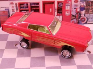   100% LIMITED EDITION 1970 CHEVY MONTE CARLO LOWRIDER REAL RIDER SLED