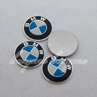14mm 4PCS 3M Emblem Logo Sticker for BMW Remote Key Fob