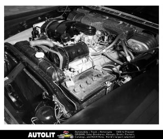 1957 Chrysler Imperial Ghia Limousine Engine Factory Photo